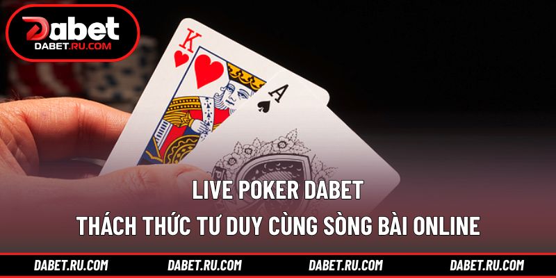 Live poker DABET